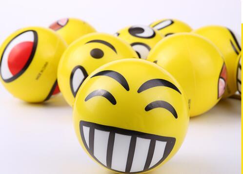 Emoji Faces Squeeze Stress Ball Hand Wrist Finger Exercise Stress Relief Therapy Assorted Styles New Christmas party gifts Yoyo