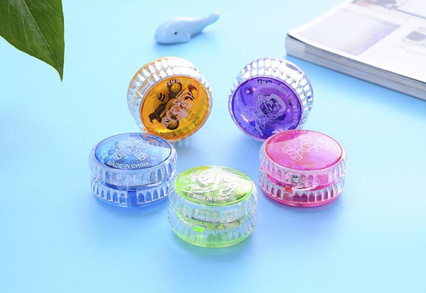 Ball puzzle toys cartoon creative luminous toy dazzle colour the yo-yo guy yo-yo yiwu toys for children