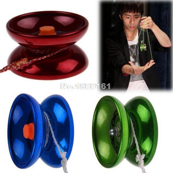 2018 Alloy yoyo ball Kids Toys Metal ball bearing String Trick yoyo diabolo Yo-Yo Ball Funny yoyo Professional educational toys