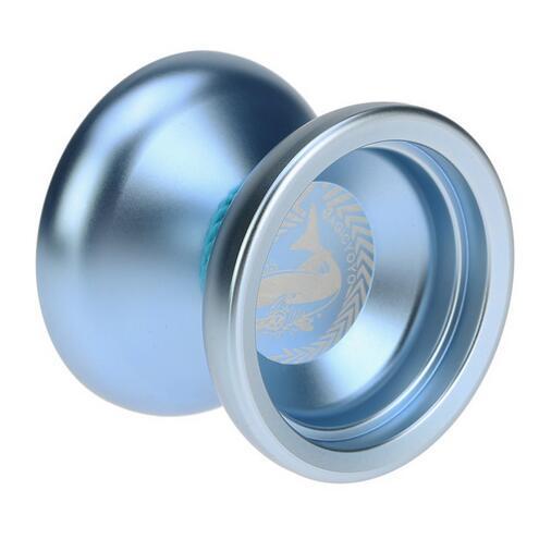 Kids Toy Yoyo 2 Colors Professional Magic Yoyo N12 Aluminum Alloy Metal Yoyo 8 Ball KK Bearing with Spinning String for Children