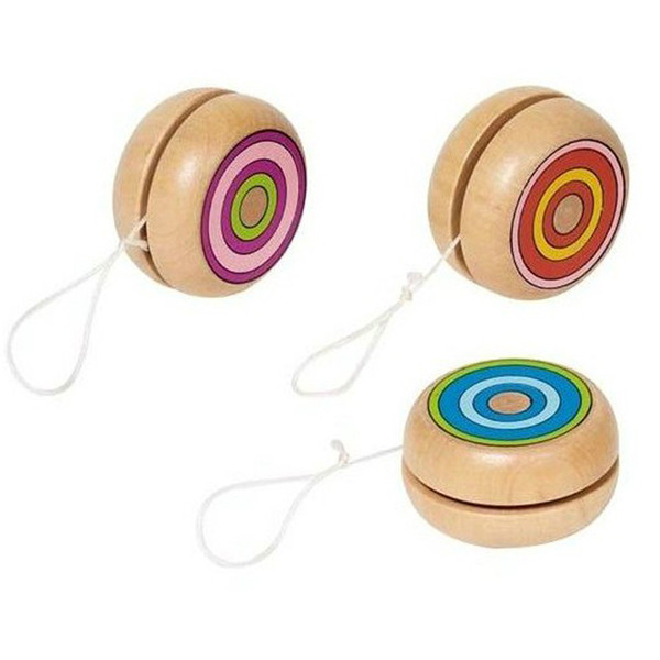 Magic Yoyo Wooden YO-YO Ball Spin Professional Classic Toys Yo Yo For Kids Children Gift Present