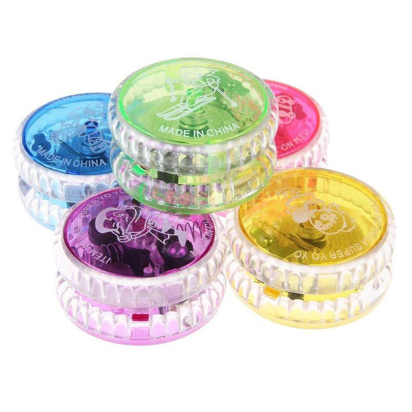 High Speed YoYo Ball Luminous LED Flashing Yo Yo Child Clutch Mechanism Yo-Yo Toys For Kids Party Entertainment