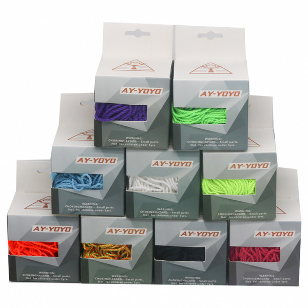 New yoyo Strings AY-YOYO 35 Strings/Box Technical Rope 105cm 9 colors String practice line free shipping yoyo professional