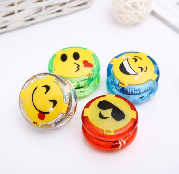 Yellow Smill YoYo Ball New Yo Yo Children Yo-Yo Toys for Kids toy Party YH1092