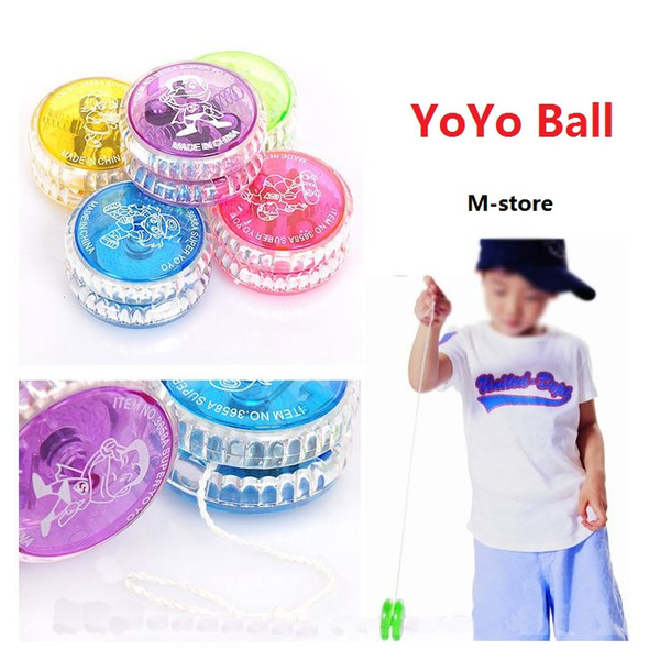 YoYo Ball Luminous Toy New LED Flashing Yo Yo Child Clutch Mechanism Yo-Yo Toys for Kids Party/Entertainment Bulk Sale