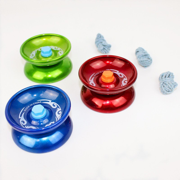 Alloy Fidget Spinner YoYo Multi Color High Speed Bearing Bearing String Trick Yo Yo Ball For Children Toy Gift 3 75lx C R