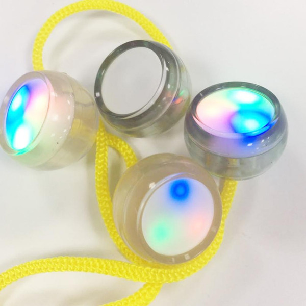 Flashing LED Yoyo Light Up Party Colorful Decompression fingertips yo-yo Move Toys Release For ADHD OCD Kids Boy Adult Gift