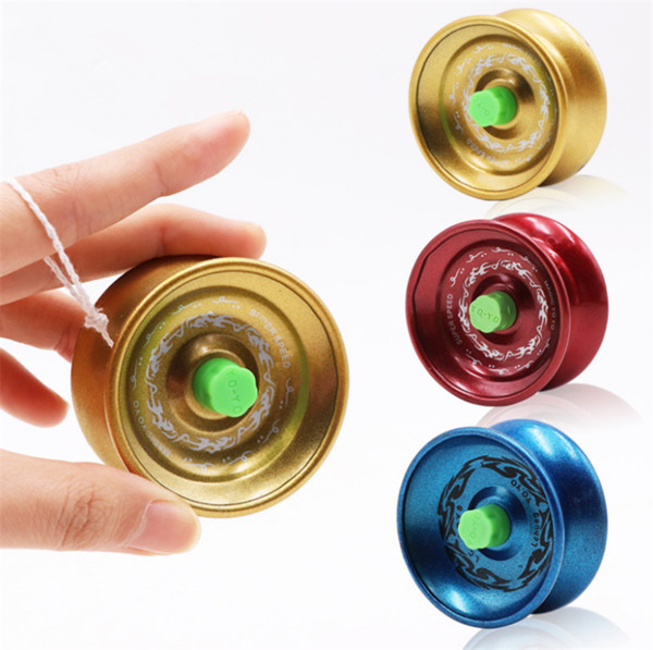 Alloy yoyo ball Kids Toys Metal ball bearing String Trick yoyo diabolo Yo-Yo Ball Funny Professional educational toys Wholesale