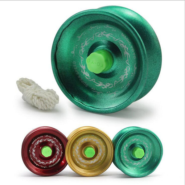 Alloy Cool Aluminum Design High Speed Professional YoYo Ball Bearing String Trick Yo-Yo Kids Magic Juggling Toy