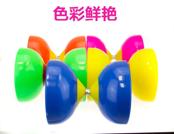 fNot afraid to throw the double-headed cup diabolo send the strongyloidiasis full set of adult children beginners diabolo Monopoly wholesale