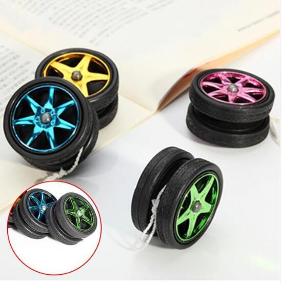 Electroplating Wheels YO YO Ball Stroll Ball YoYo Children Creative Toys Hot Traditional Toys