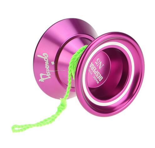 Hot Sale Yoyo Kids Toys Professional Magic Yoyo N5 Desperado Aluminum Alloy Metal Yoyo 8 Ball KK Bearing with Spinning String