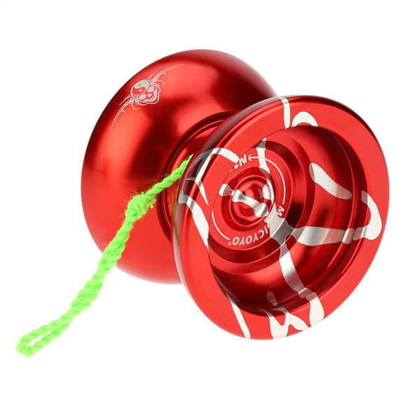 High Quality Yoyo Professional Magic Yoyo N11 Aluminum Alloy Metal Yoyo 8 Ball Kk Bearing With Spinning String Kids Toys