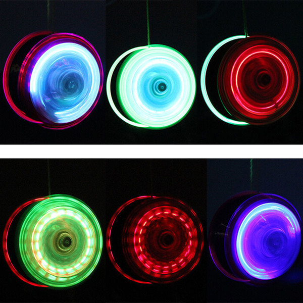 Yoyo Ball Luminous Yo Yo Child Clutch Mechanism Yo-yo Toys For Kids Party Entertainment New Led Flashing 3.6cm/1.4