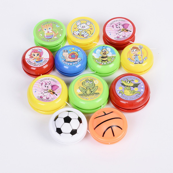 The traditional children's leisure toy Yo Yo animal plastic stickers manufacturers spot wholesale price