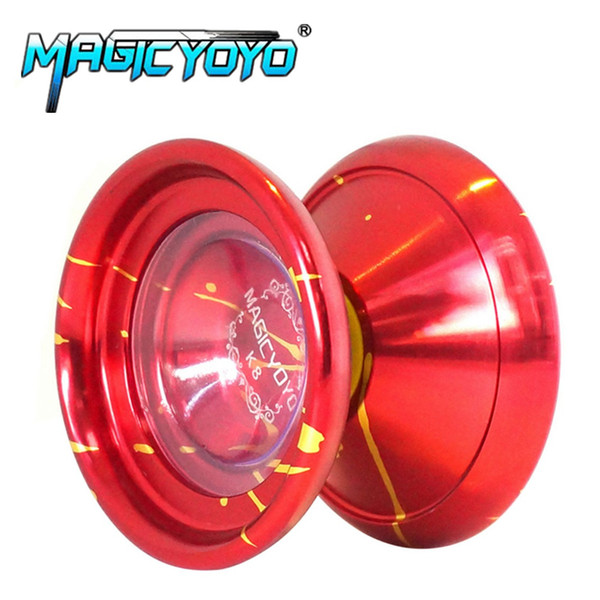 MAGICYOYO K8 Leopard Head Aluminum Alloy Professional Magic Yoyo YO-YO Classic Toys Gift For Kids Children