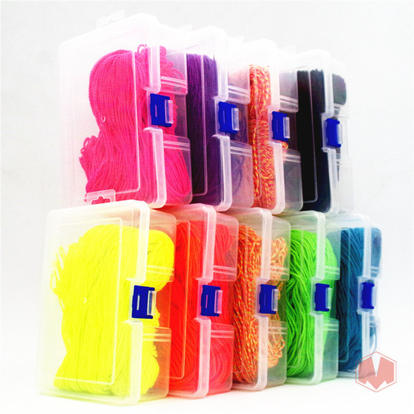 YOYO Strings AY-YOYO 100pcs/box 6 shares Technical Rope 110cm 9 colors String practice line Christmas gift