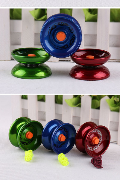 Nostalgic Puzzle yoyo ball educational toys baWholesale metal alloy single yo-yo yo-yo yo-yo YOYO bearing ball educational toys for children