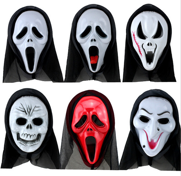 Hot Selling Halloween mask,cosplay mask,costume ball,party supplies,dvil scream mask free shipping