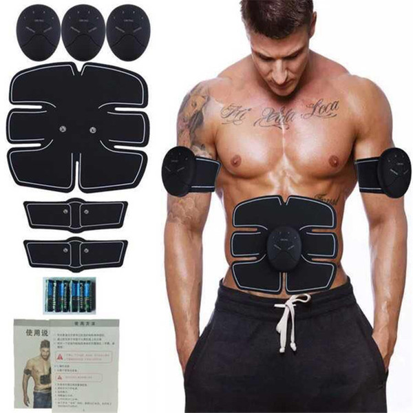 Abdominal Muscle Training Stimulator Device Wireless EMS Belt Electric Body Slimming Massager Body Beauty Machine Home Fitness Exercise Gear