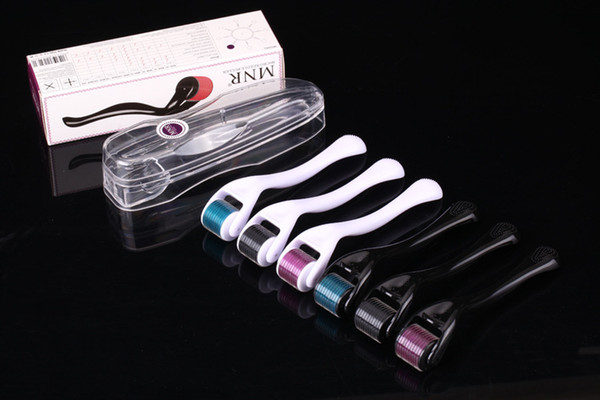 0.2mm 0.25mm 0.5mm 1.0mm 1.5mm 2.0mm 2.5mm 540 Micro Needles Derma Skin Face Roller Dermatology Therapy Microneedle Dermaroller Beauty