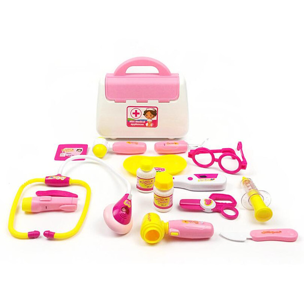 Children's play house doctor's toy set simulation bag medicine box Simulated nurse injection medical kit kids toys