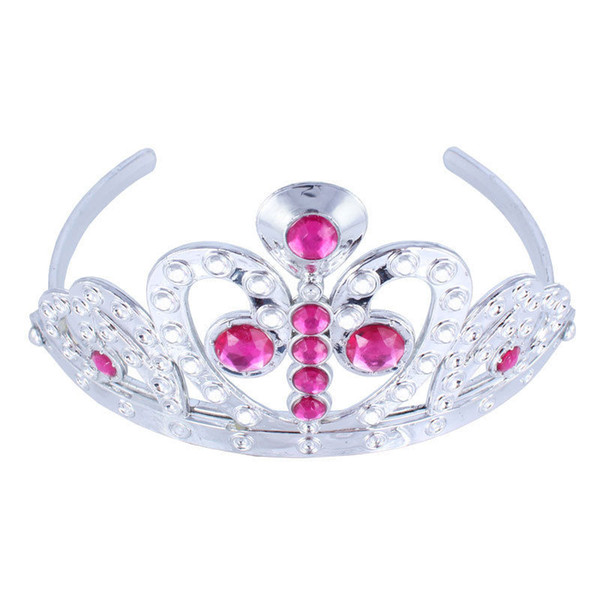 Kid Toys New Frozen Crown Sophi Twinkle Hair Accessories Crown For Girls Princess Bridal Crystal Diamond Tiara Hoop Headband Hair Bands
