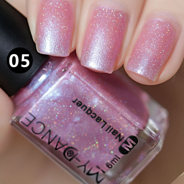 Pearly luster shell nail magic bead light oil Lasting shine More colorful in the sunshine Healthy environmental protection