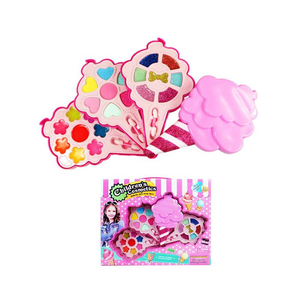 Hot Sale Baby Girls Pretend Play Safe Kids Girls Makeup Set Kit Toy Strawberry Shape Cosmetics Play Sets For Girl Gift