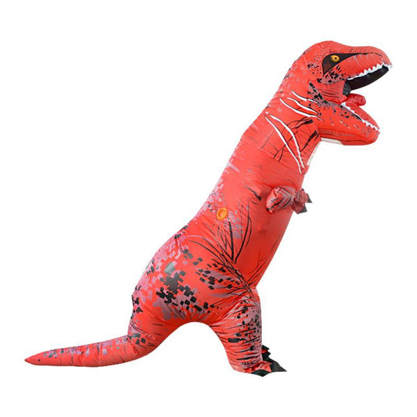 AAA hot Adult inflatable Dinosaur T REX Costume Jurassic World Park Blowup Dinosaur Cosplay Inflatable Costume Party Costume toys