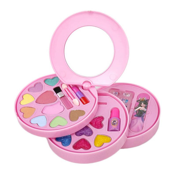 New arrival Makeup Toys Baby Girls Pretend Play Safe Kids Girls Makeup Kit Toy Cosmetics Play Sets Best Gifts for children