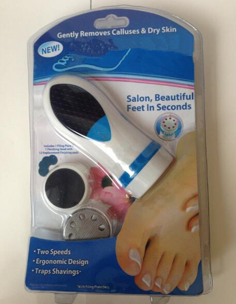 Pedi Spin Foot Massager Brush heel care tool cleaning dead dry skin smoothes feet callus remover pedicure hallux valgus splint NO LOGO