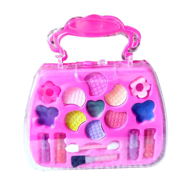 New Arrive Children Pretend Play Makeup Kit Little Girls Cosmetic Set Toys for Girls Birthday Gift Learning Beauty Kits 2019