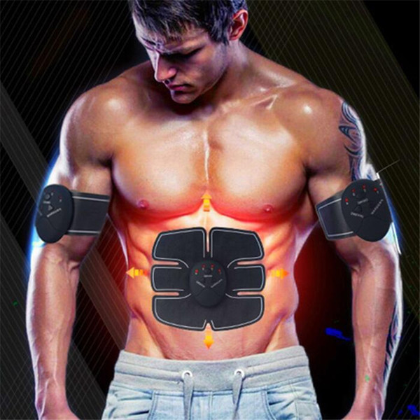 Abdominal Muscle Training Stimulator Device Wireless EMS Belt Electric Body Slimming Massager Home Fitness Body Toning Beauty Machine Gear
