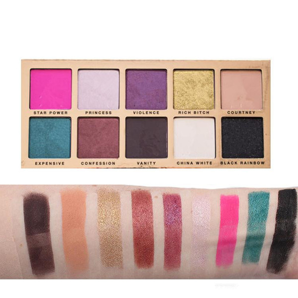 High Quality Edition Classic Beauty Killer Eyeshadow Palette 10 Colors Eye Shadow Makeup Cosmetics Highlight DHL