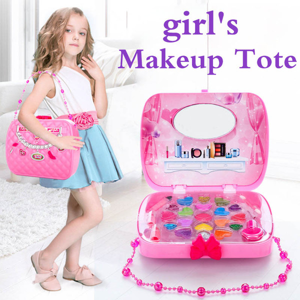 Girls Pretend Play Toy Children Makeup Lipstick Palette Set Princess girls Makeup Preschool Beauty Girl Cosmetics Training toys