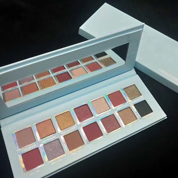 1pcs 2018 Cosmetics Christmas Edition 14colors Eyeshadow Palette Chill Baby Eye Shadow Cosmetic holiday collection Baby Its Cold Outside DHL