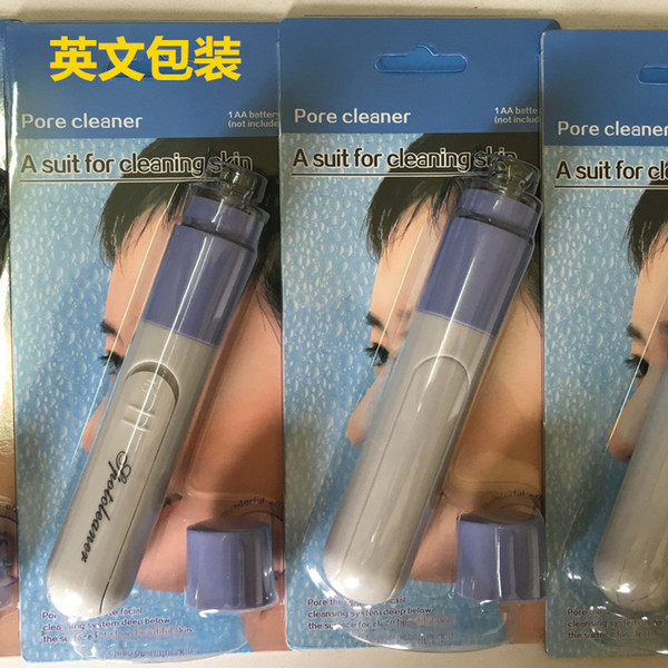 Portable Mini Handheld Facial Blackhead Vacuum Suction Face Skin Protection Pore Cleaner Device Zit Acne Care Makeup Tool Free DHL