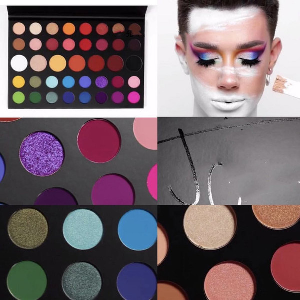 For Christmas Gift James Charles Palette Eyeshadow Makeup 39colors Eyeshadow Inner Artist Eyeshadow Pallete DHL high quality fast f