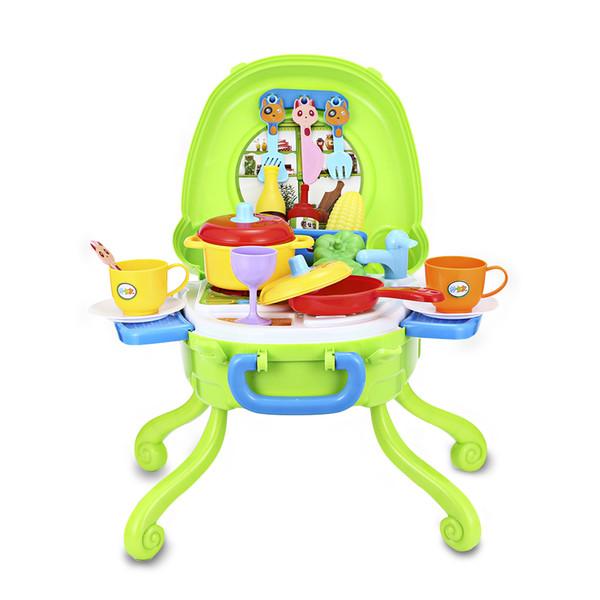 Children Kitchen Pretend Playset Toys Pretend Cooking Wash Vegetables Miniature Play Do House Education Toy Gift For Girl Kid