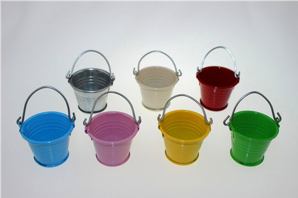 G05-X4551 children baby gift Toy 1:12 Dollhouse mini Furniture Miniature rement colorful Small bucket 1pcs