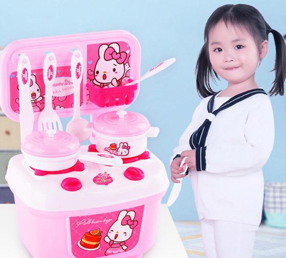 Children's play house kitchen toys 3-7-10 years old boys and girls cooking cooking kitchen utensils children's toys 16pcs set Shape recognit