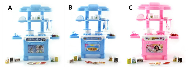 Kids Play Toy Girl Baby Kitchen Cooking Simulation Table Utensils Toys Xmas Gift