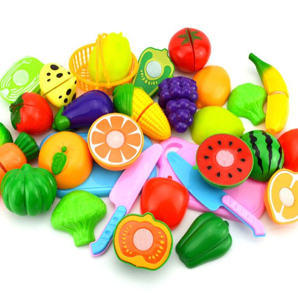 Kids educational toy gift set House toy, fruit, cut and cut fruit toys, children's kitchen toy set