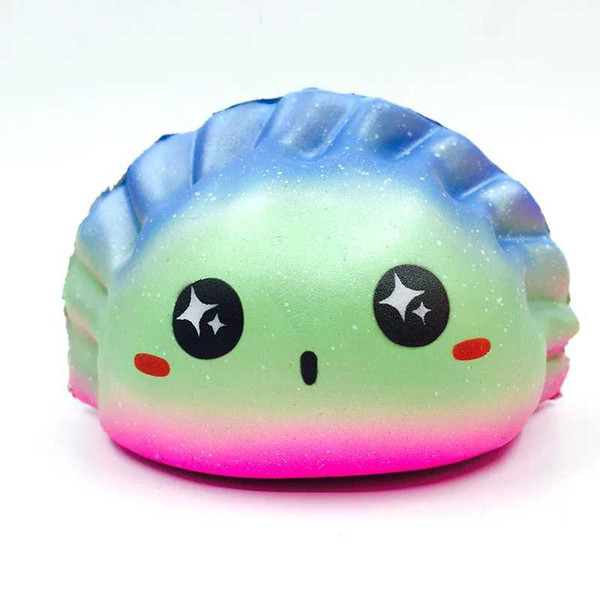 2018 New Soft Simulation Star Ingot dumplings Slow rebound Child over 1 year old play toy gift
