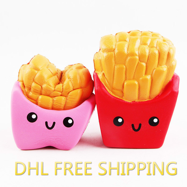 Ins hot Soft PU Simulated Simulated Potato Chip for Extracting Toys Home Decoration Squishy Slow Rising Decompression Toy