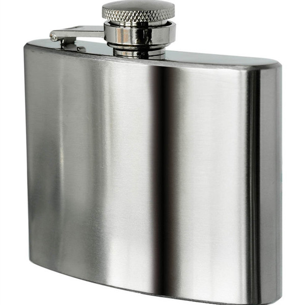 4oz 8oz Stainless Steel Hip Flask with Funnel Portable Outdoor Flagon Whisky Stoup Wine Pot Alcohol Bottles