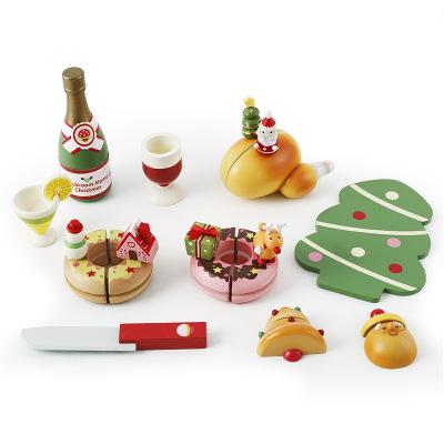 Children Festival Simulation Toy Mid-Autumn Festival Moon Cake Children Christmas Turkey Champagne Pretend Play and Dress-up Toys Suit