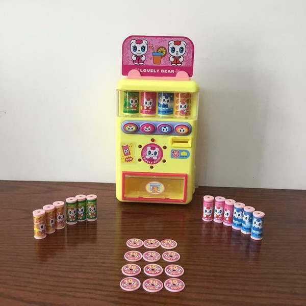 2018 new mini vending machine Supermarket cash register toys over every family toys for boy girl gift