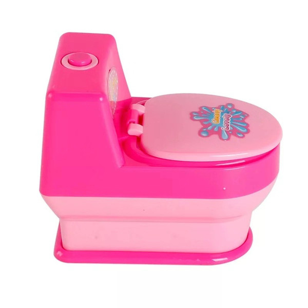 Shake children Mini Kitchen toy set simulation small appliance home toy mini Automatic Toilet